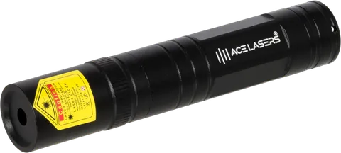 Puntero láser rojo compacto ARP-2 Pro Mini visto de lado