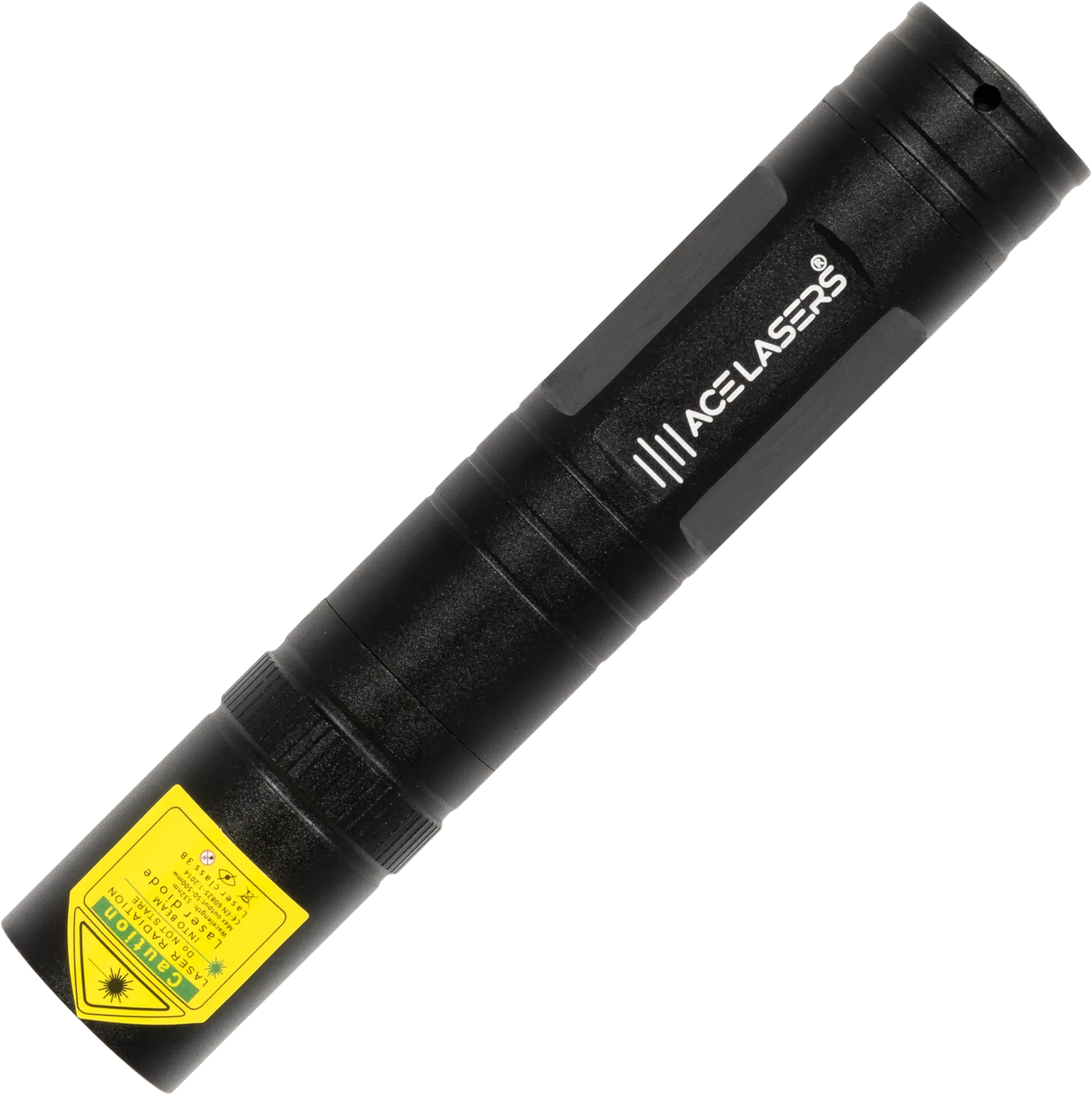 Puntero láser verde compacto ACE Lasers AGP-2 Pro Mini de 12 cm, 50–500 mW