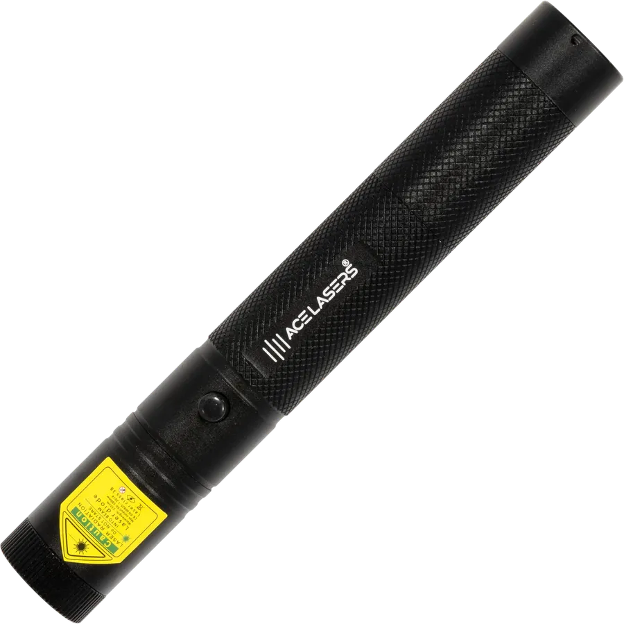 Puntero láser verde potente ACE Lasers AGP-3 Pro de 50–500 mW con batería 18650
