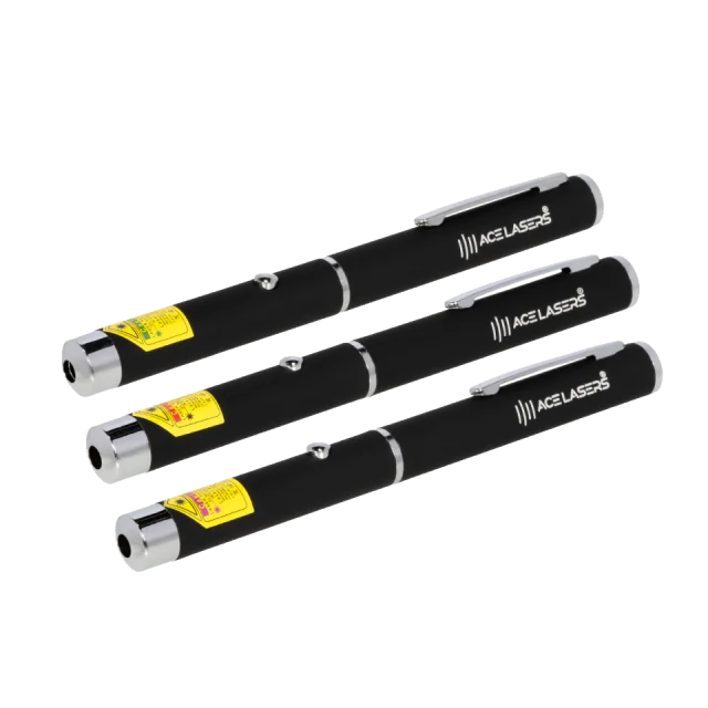 Set de 3 punteros láser: AG-1 verde + AR-1 rojo + AV-1 violeta – foto del producto